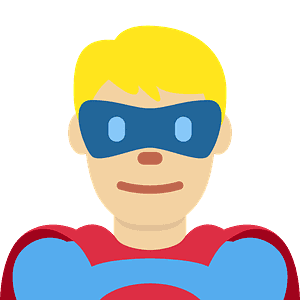 Man superhero