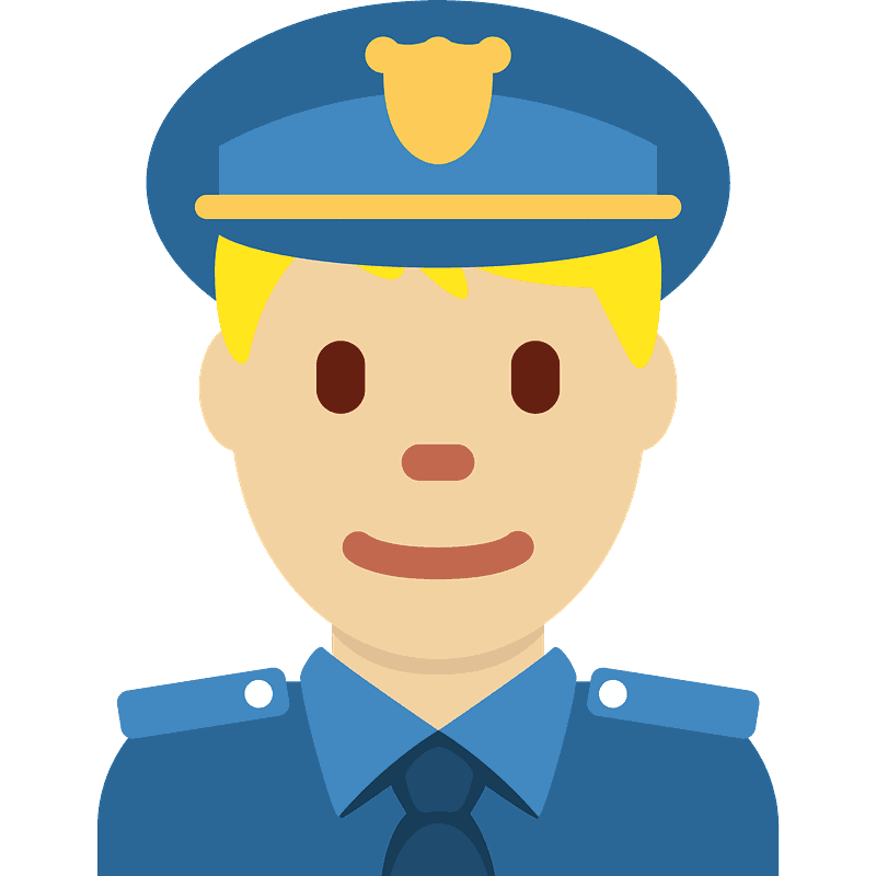 较深肤色 女警察