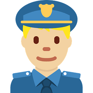 Man police officer
