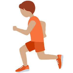 Person running