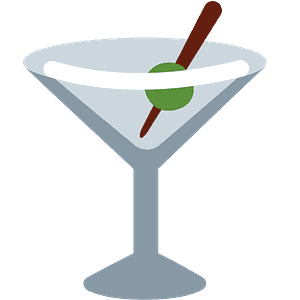 Cocktail glass