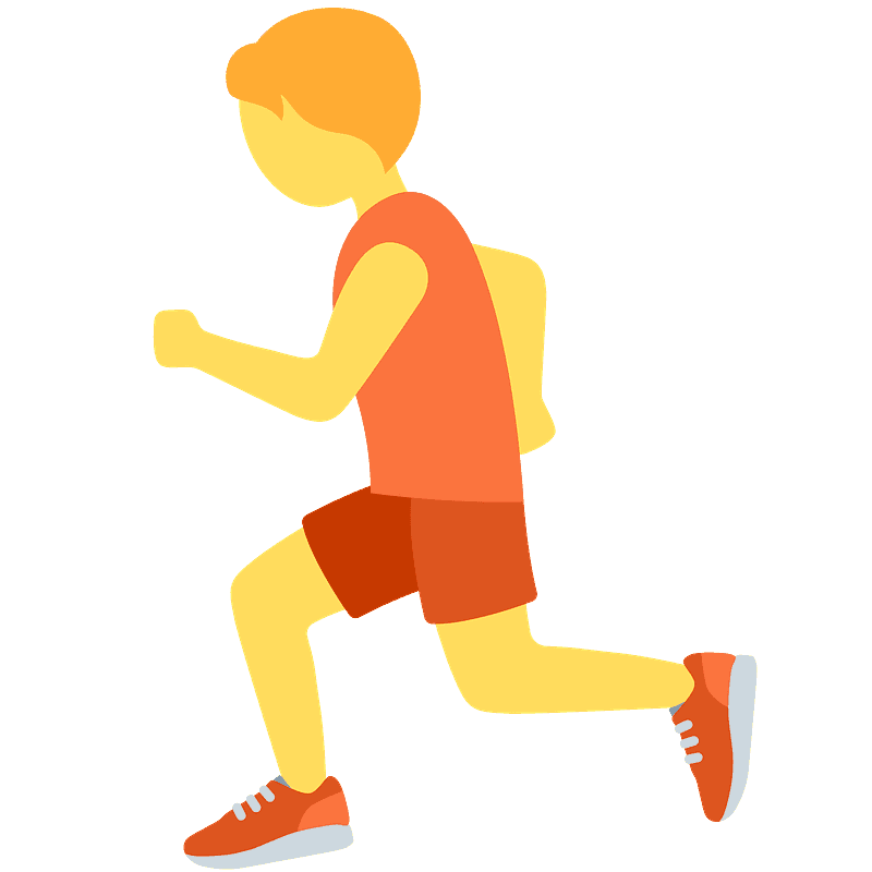 Person running