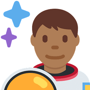 Man astronaut