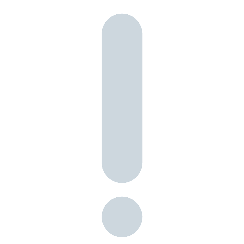 Білий знак оклику
