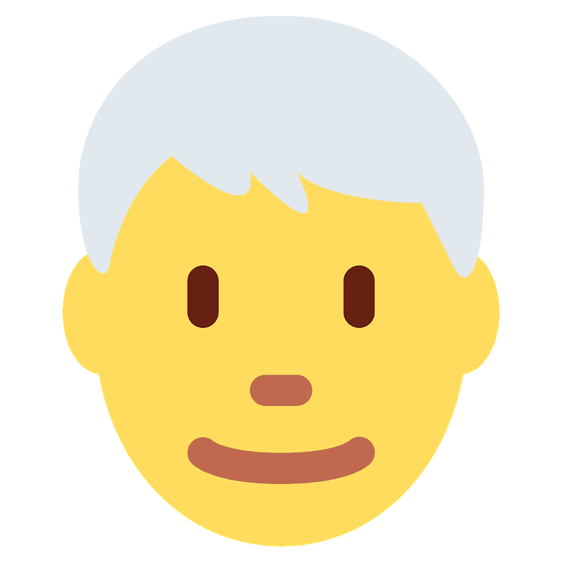 白髪 男性