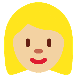 Peau foncée femme blonde 