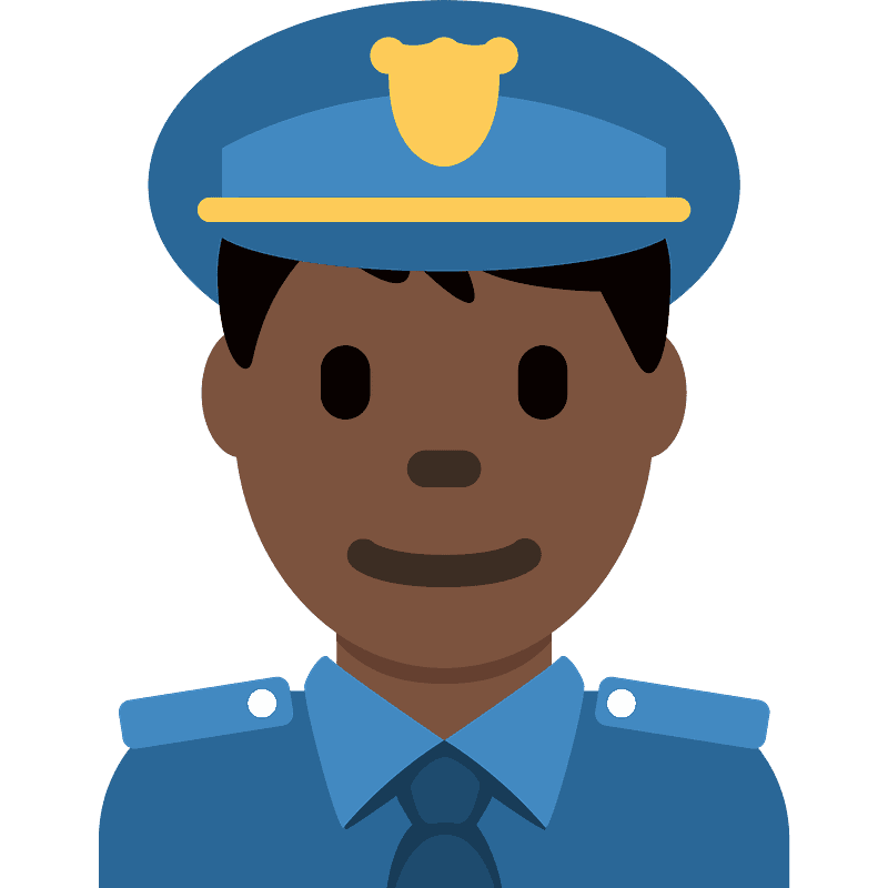 Man police officer