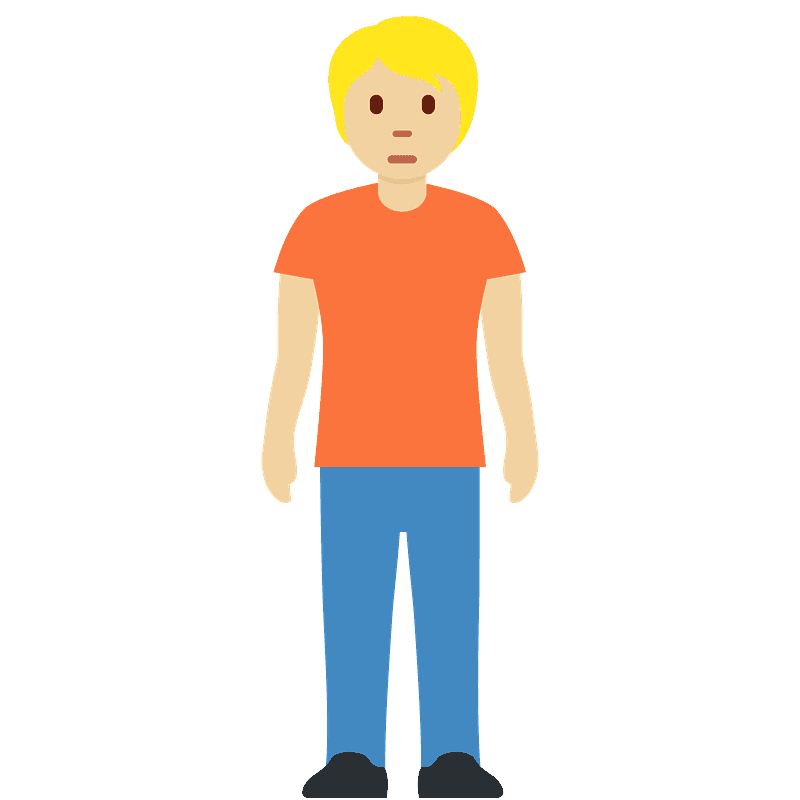 Person standing