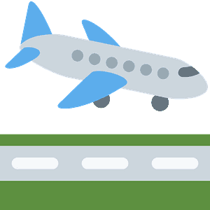 Airplane arrival