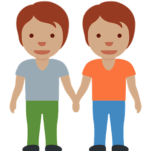 People holding hands