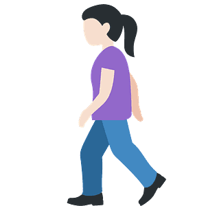 Woman walking