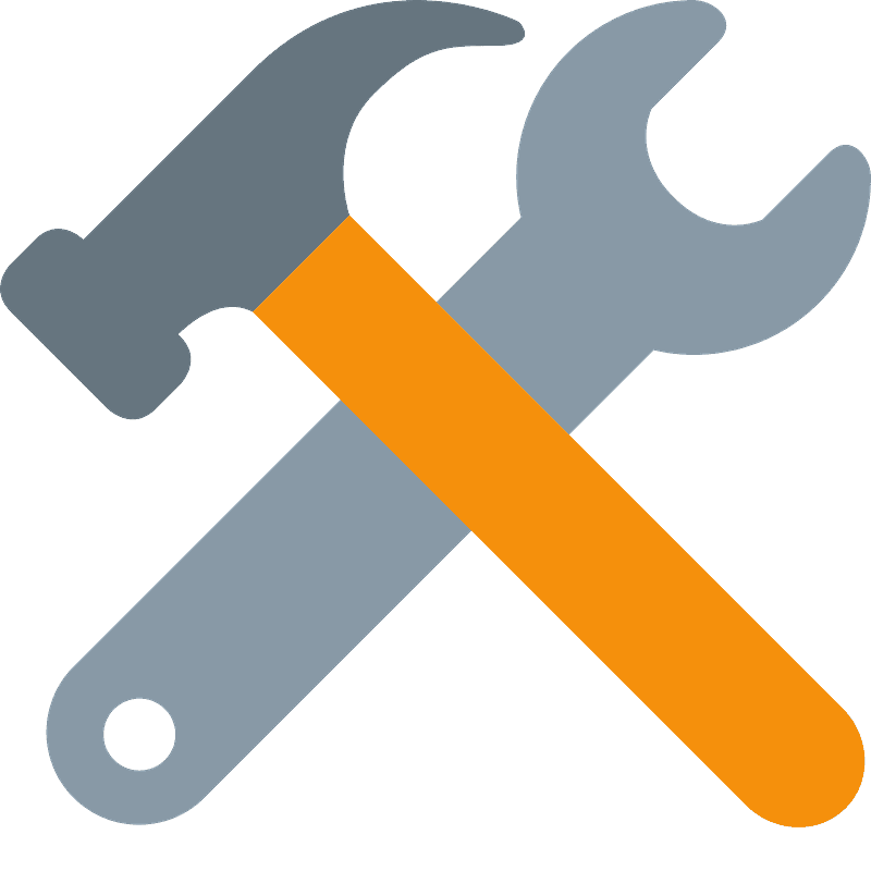 Hammer and wrench