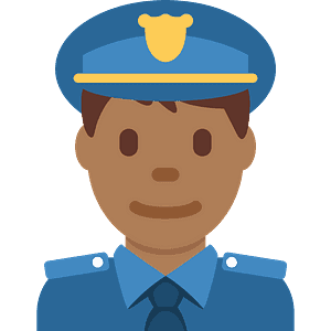 Man police officer