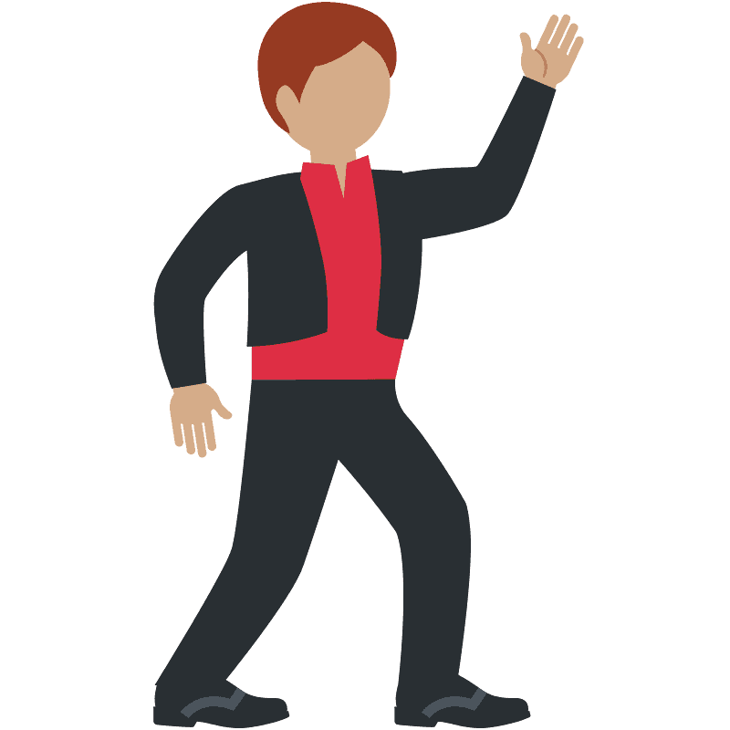 Man dancing