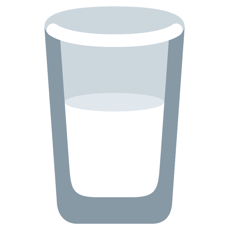 Glass of milk