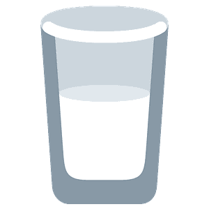 Glass of milk