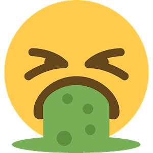 Face vomiting