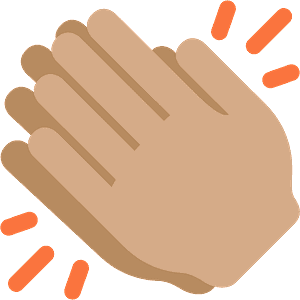 Clapping hands