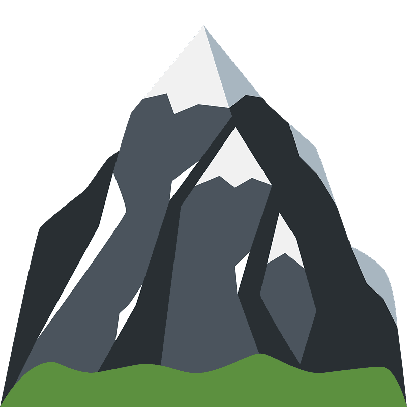 Snow-capped mountain