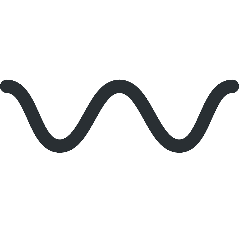 Wavy dash