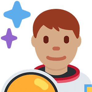 Man astronaut