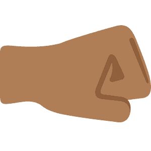Right-facing fist