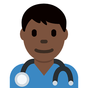 Man health worker