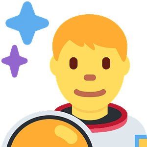 Man astronaut