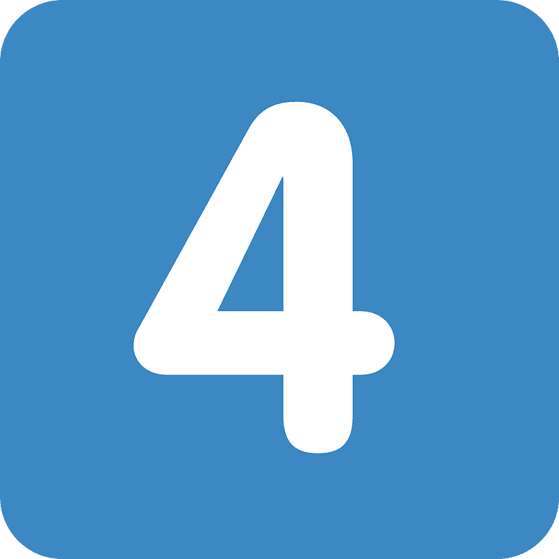 4 клавиши