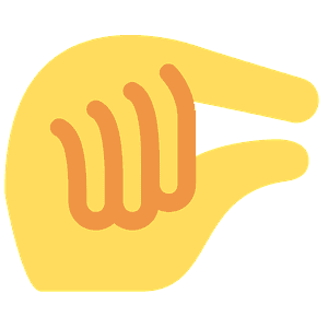 Pinching hand