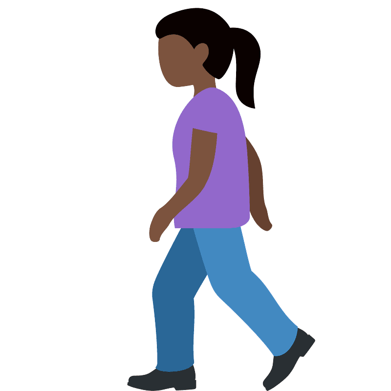 Woman walking