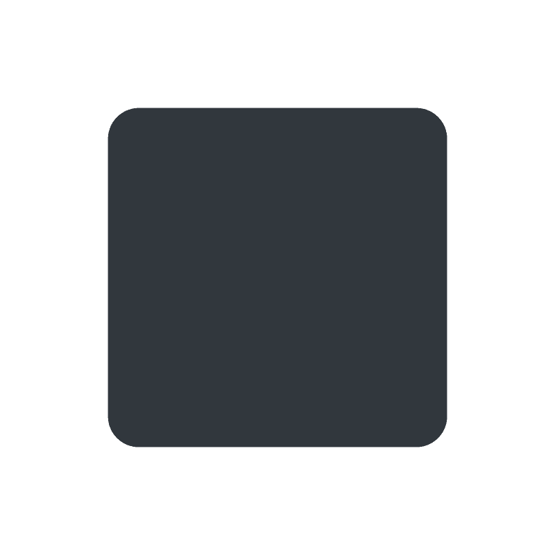 Persegi kecil medium hitam