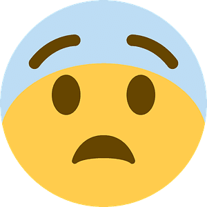 Fearful face