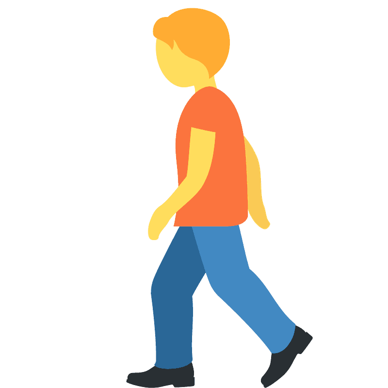 Person walking