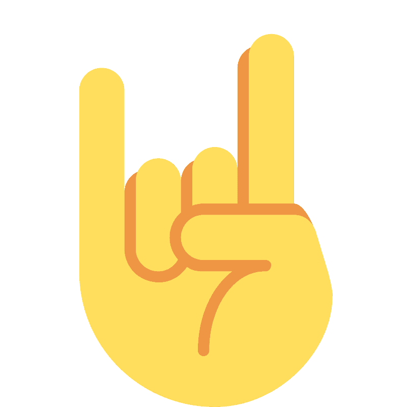 Sign of the horns