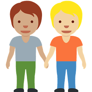 People holding hands
