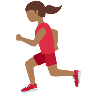 Woman running