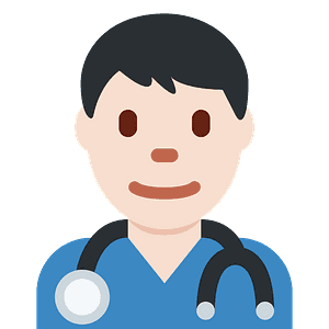 Man health worker