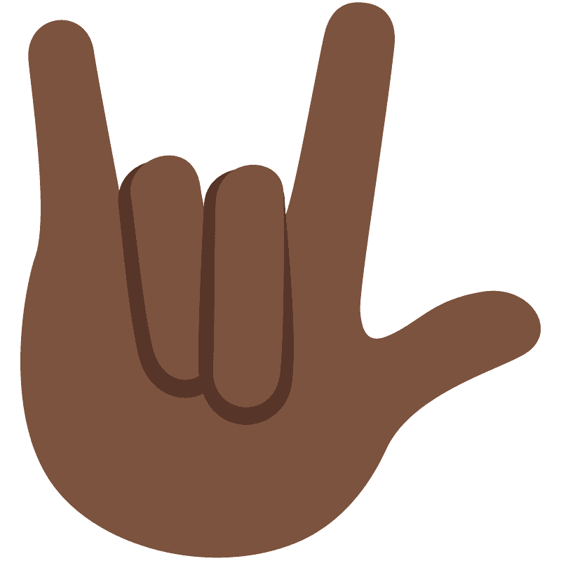 Love-you gesture