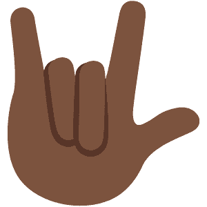 Love-you gesture
