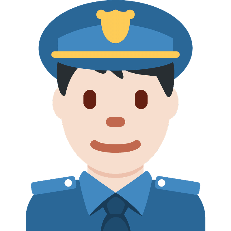 Man police officer
