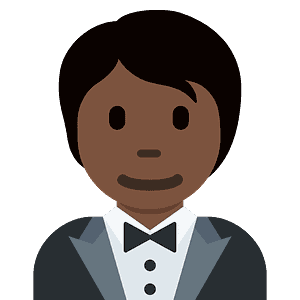 Person in tuxedo