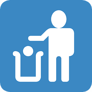 Litter in bin sign