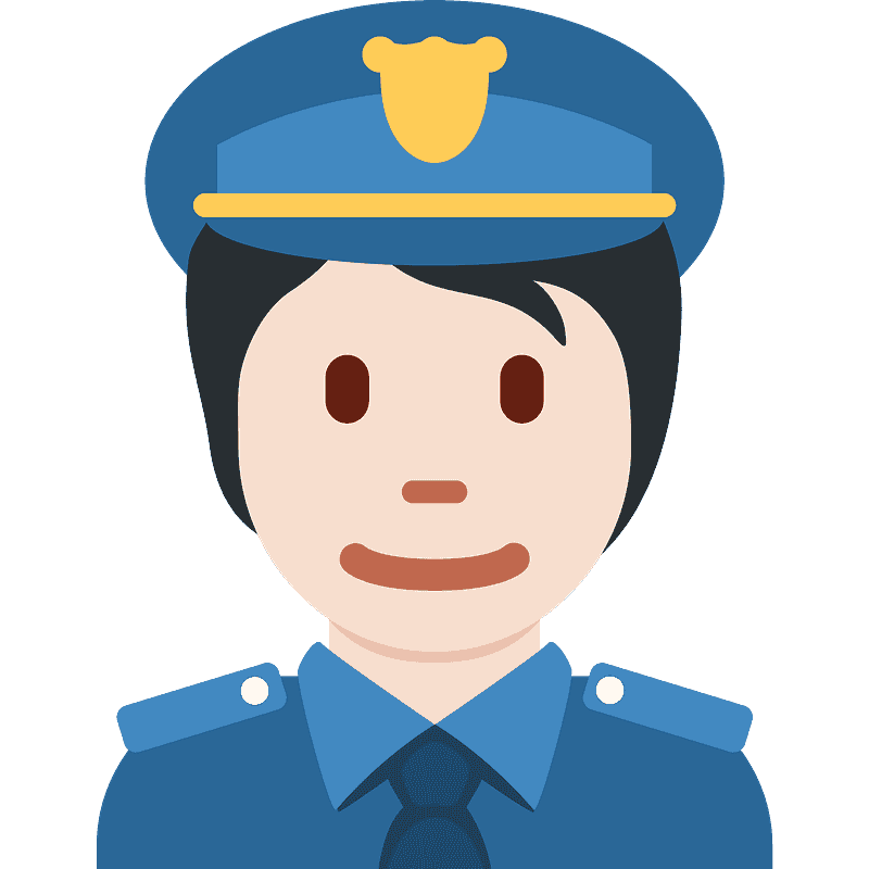 较浅肤色 警察