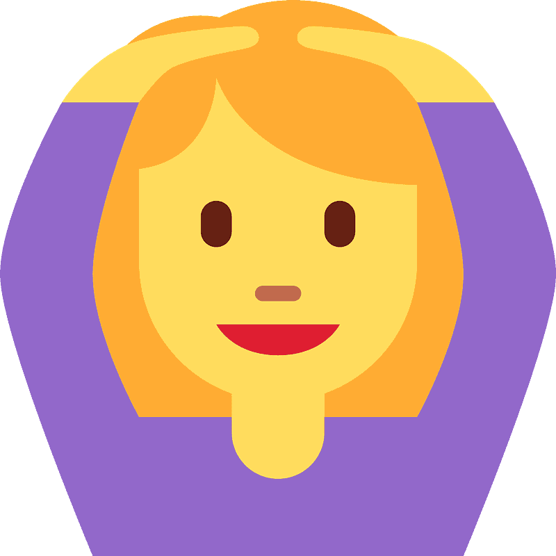 较深肤色 OK手势女