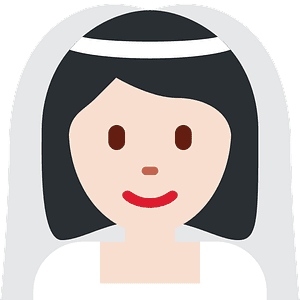 Person with veil