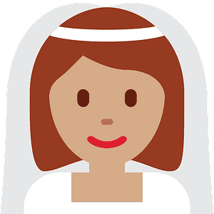 Person with veil