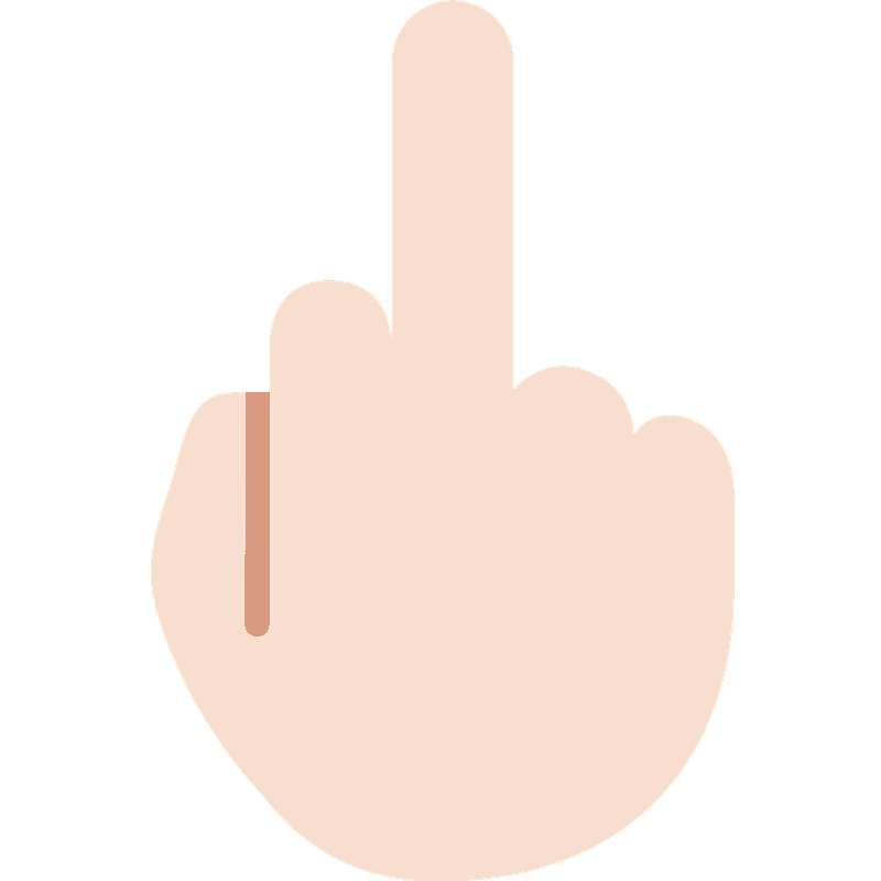 Middle finger