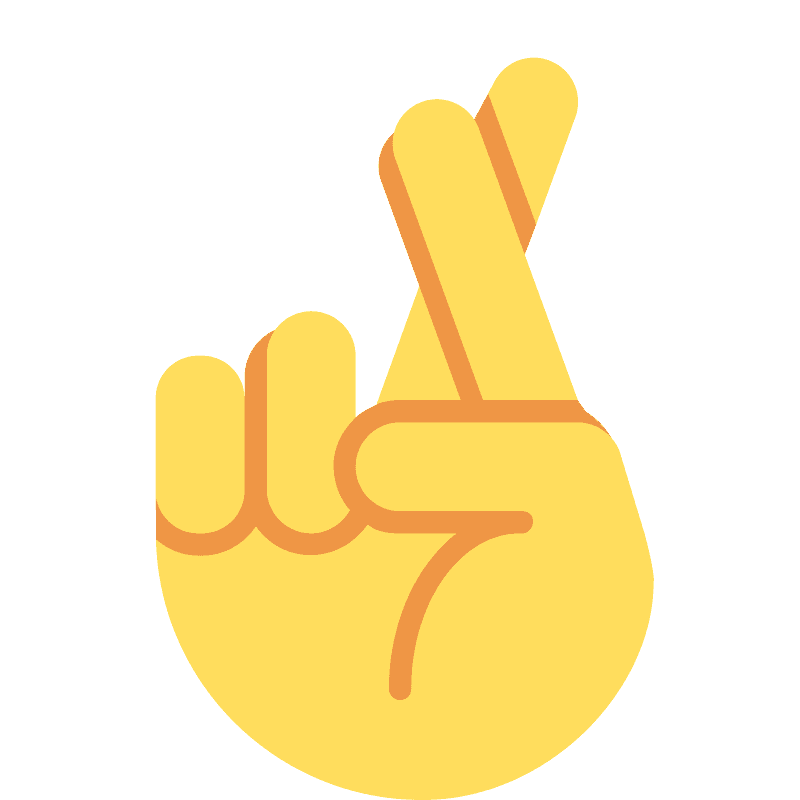 Crossed fingers