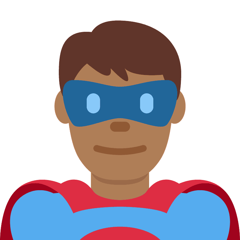 Man superhero